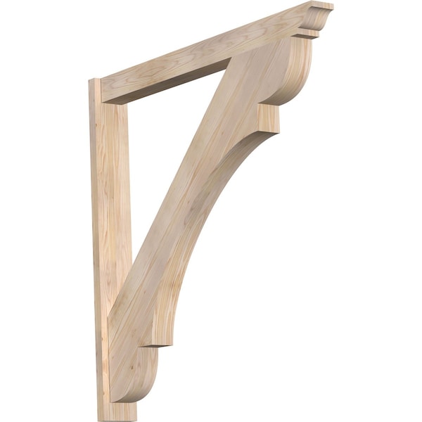 Ekena Millwork Olympic Traditional Smooth Outlooker, Douglas Fir, 5 1/2"W x 48"D x 48"H OUT06X48X48OLY01SDF - main